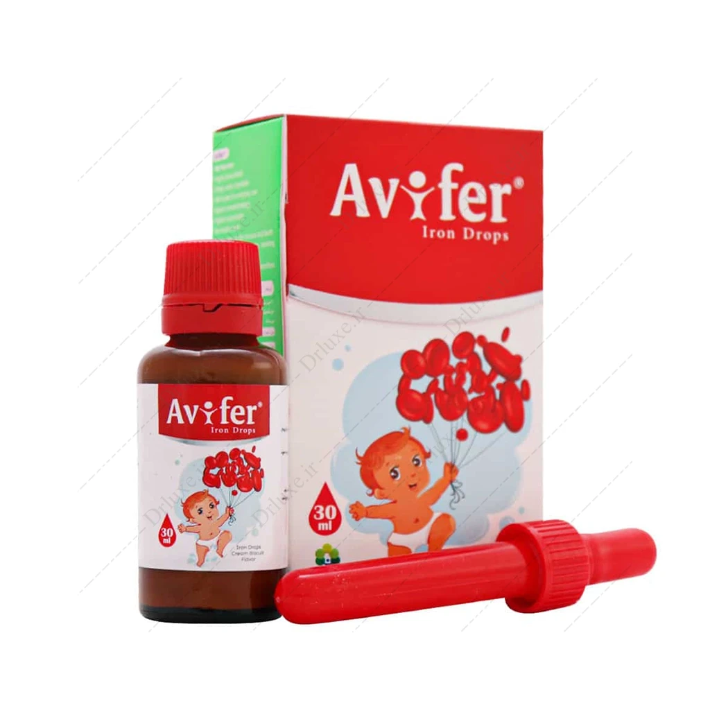 قطره آهن آویفر آویوال 30 میلی‌لیتر